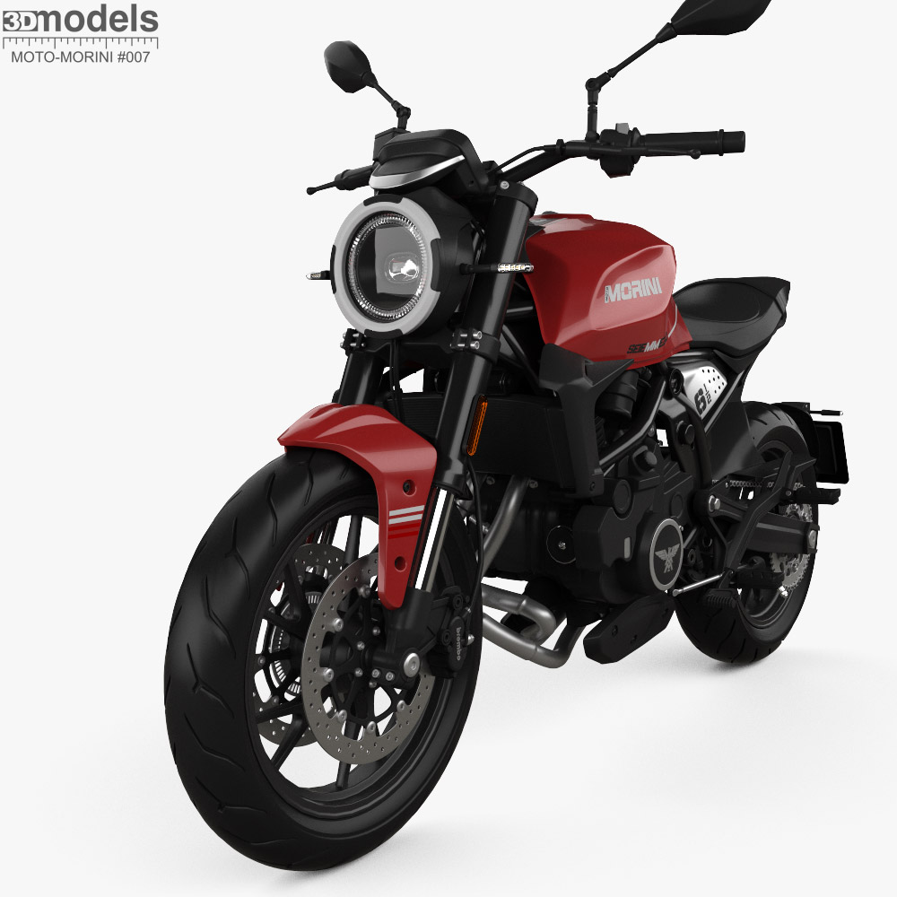 Moto Morini Seiemmezzo STR 2025 3D model - Download Motorcycle on ...