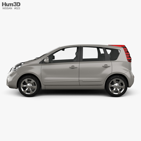 日産 ノート 2013 3Dモデル - ダウンロード Van オン 3DModels.org