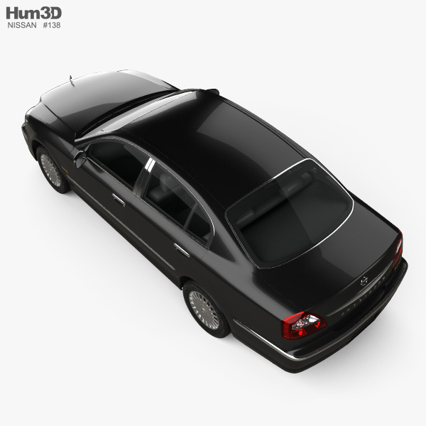 日産 プレジデント 2010 3Dモデル - ダウンロード Sedan オン 3DModels.org
