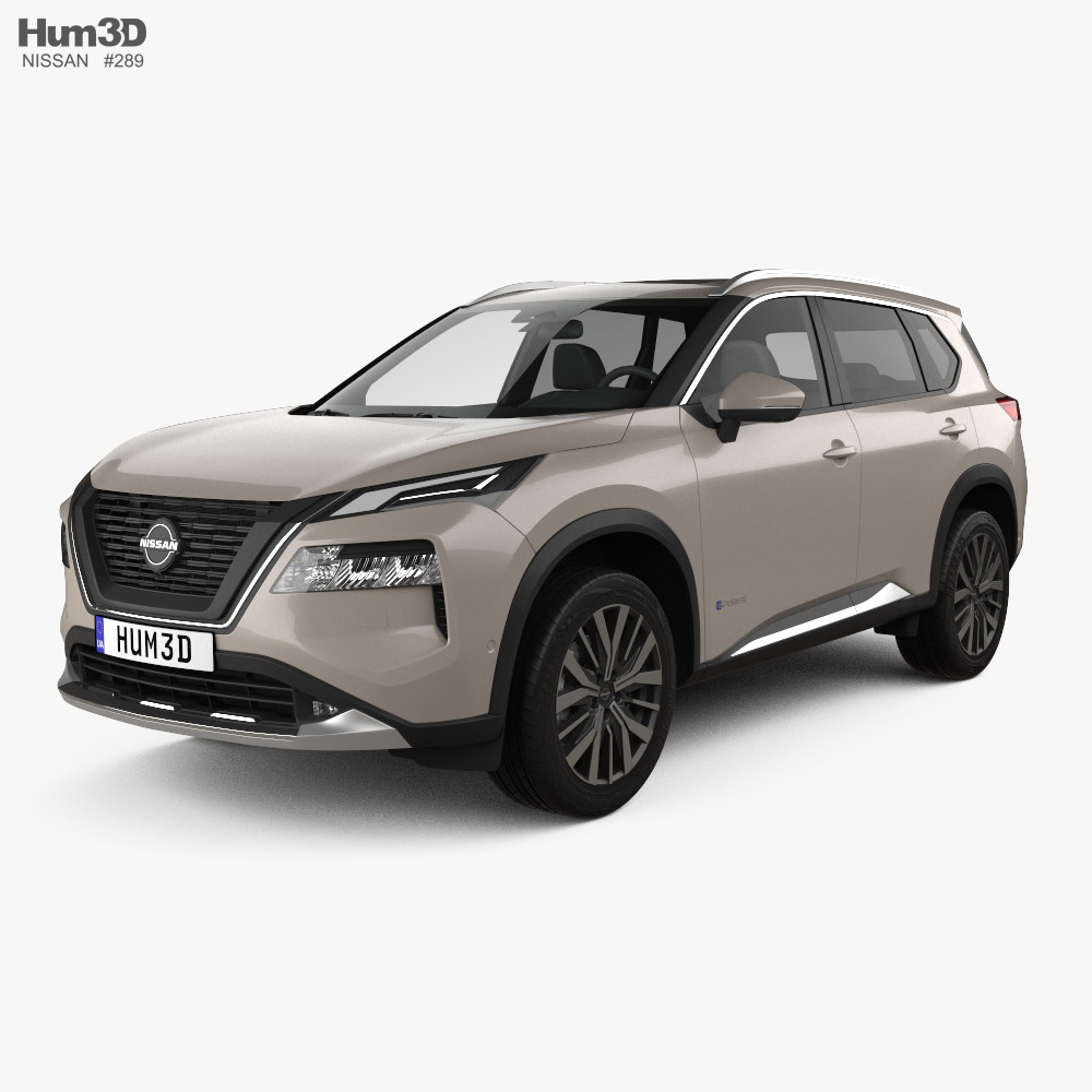 日産 エクストレイル e-POWER 2025 3Dモデル - ダウンロード Crossover