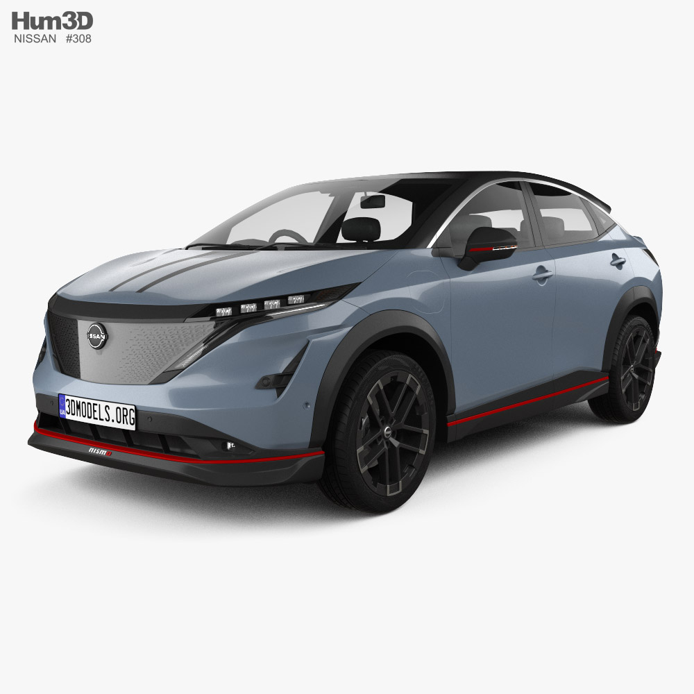 Nissan Ariya Nismo 2025 Modelo 3D - Baixar Crossover SUV no
