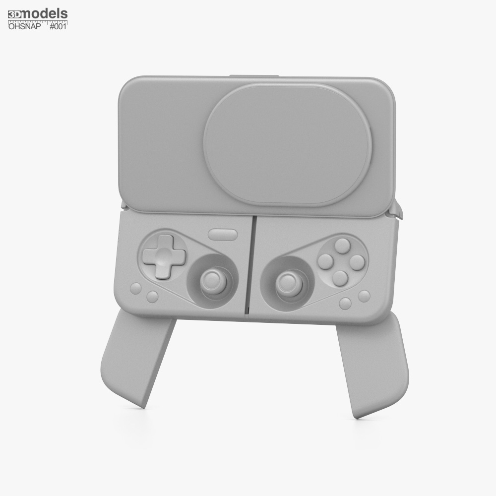 OhSnap MCON Night ゲームコントローラー 3Dモデル - ダウンロード