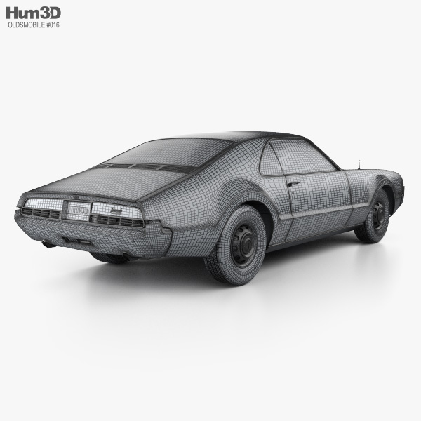 オールズモビル トロナド 2025 3Dモデル - ダウンロード Sports car