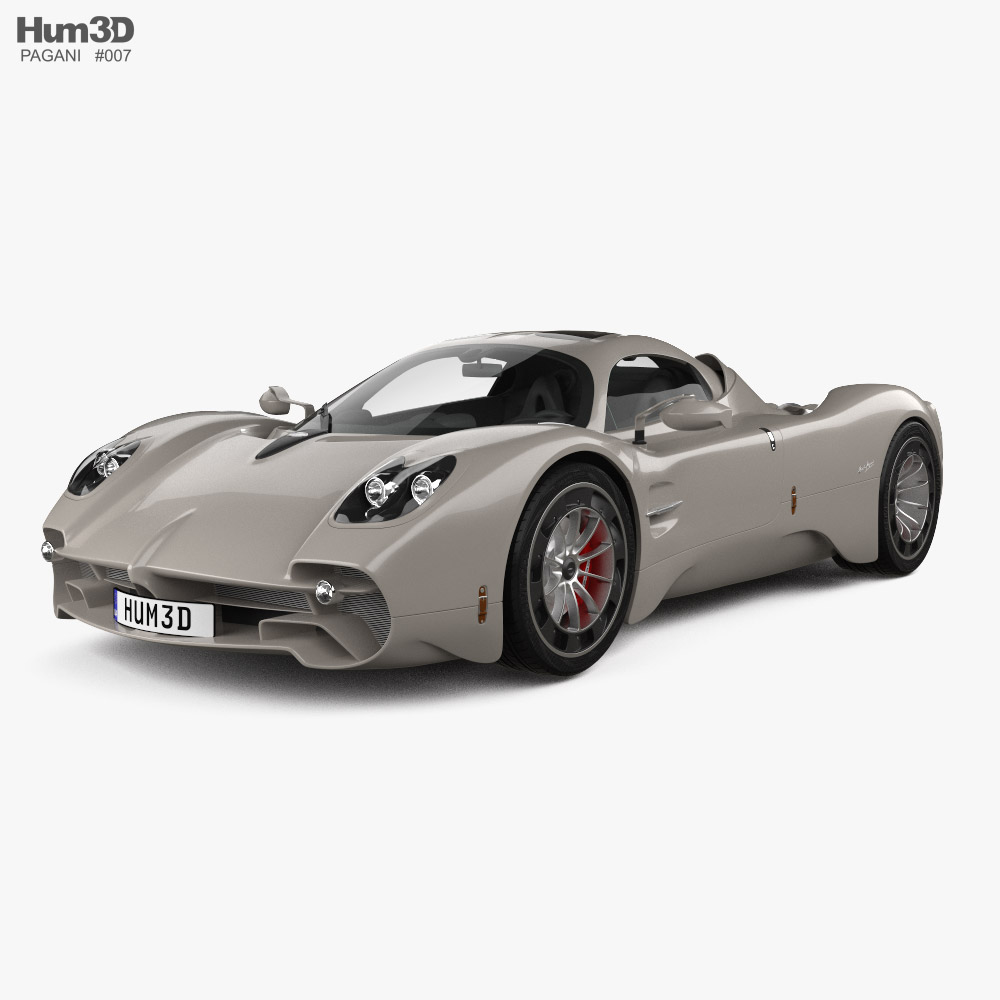 パガーニ ウトピア 2025 3Dモデル - ダウンロード Sports car オン