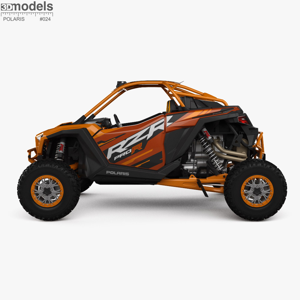 Polaris RZR Pro R Factory-Armored Edition 2025 3D model - Download ATV ...