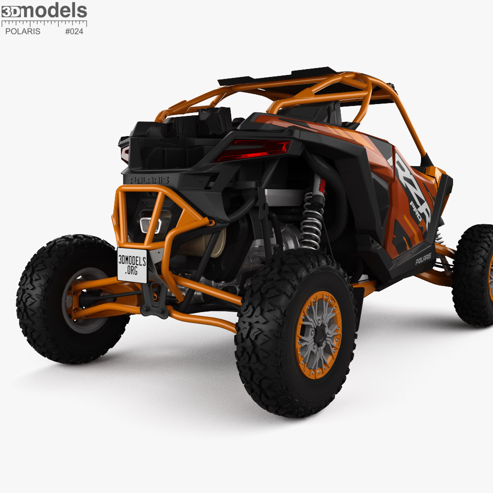 Polaris RZR Pro R Factory-Armored Edition 2025 3D model - Download ATV ...