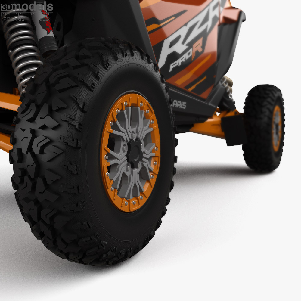 Polaris RZR Pro R Factory-Armored Edition 2025 3D model - Download ATV ...