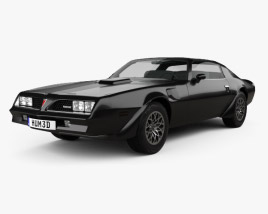ポンティアック ファイアバード KITT 1982 3Dモデル - ダウンロード