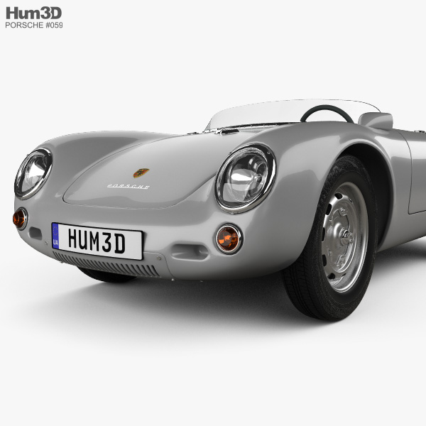 ポルシェ 550 スパイダー 1953 3Dモデル - ダウンロード Sports car