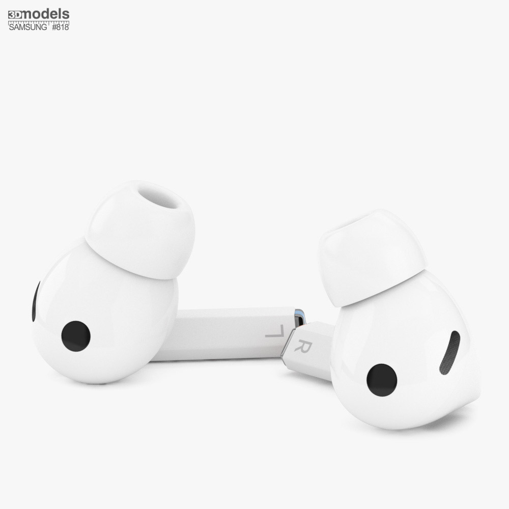 Samsung Galaxy Buds 3 Pro Beyaz 3D modeli - İndir Ses Cihazları