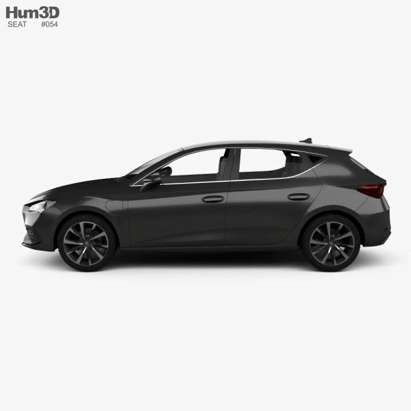 Seat Leon FR EHybrid 5 door Hatchback 2023 3D Model Download seat-leon-fr-ehybrid-5-door-hatchback-2023-3d-model-download