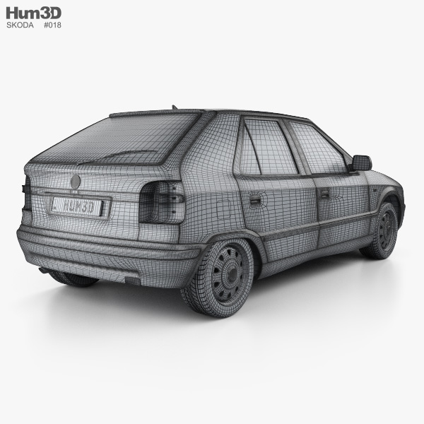 Skoda Felicia 2004 3D Model Download Hatchback On 3DModels skoda-felicia-2004-3d-model-download-hatchback-on-3dmodels