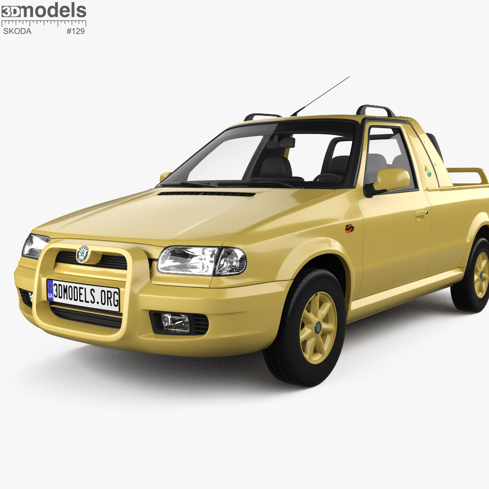 Skoda Felicia Fun 2003 3D Model Download Pickup On 3DModels skoda-felicia-fun-2003-3d-model-download-pickup-on-3dmodels