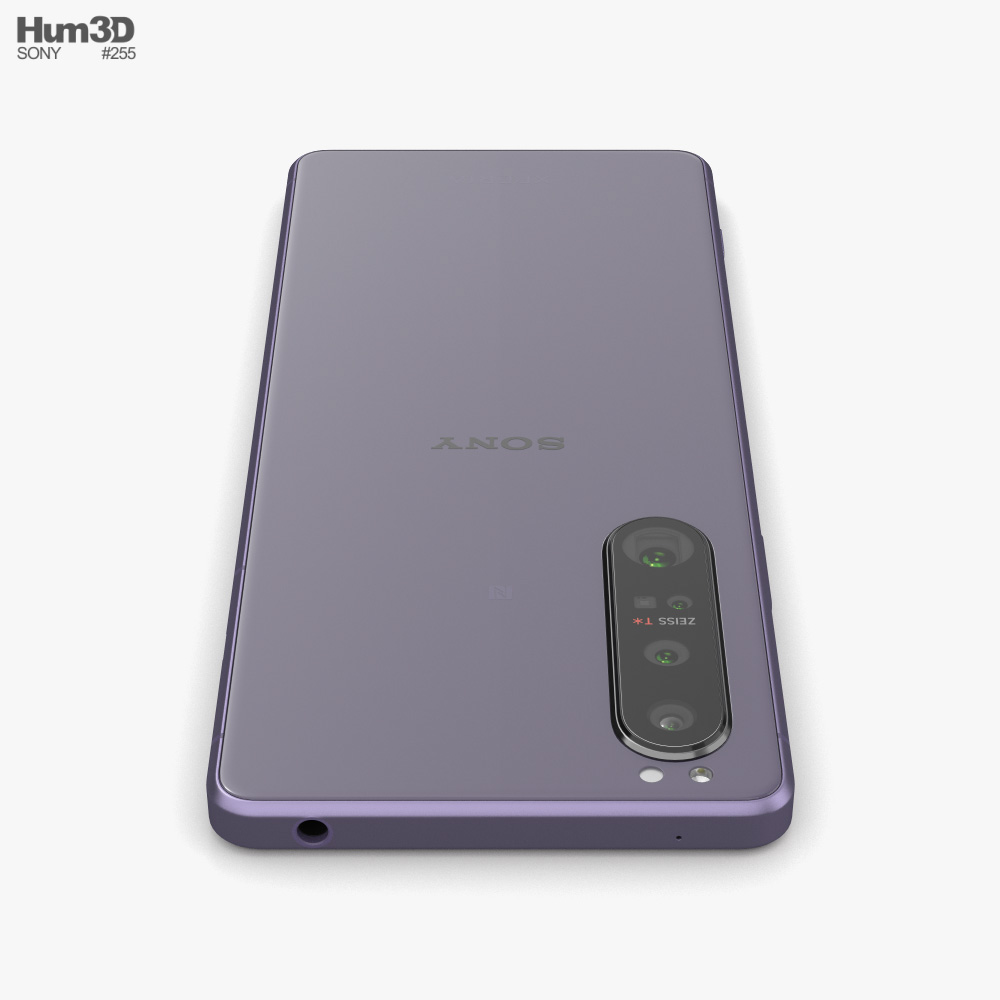 Sony Xperia 1 III フロステッドパープル 3Dモデル - ダウンロード