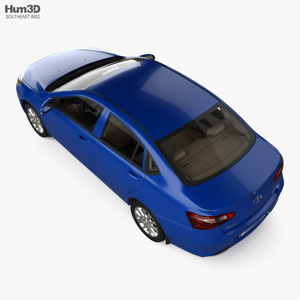 Southeast V5 Lingzhi with HQ interior 2018 3D model - Download