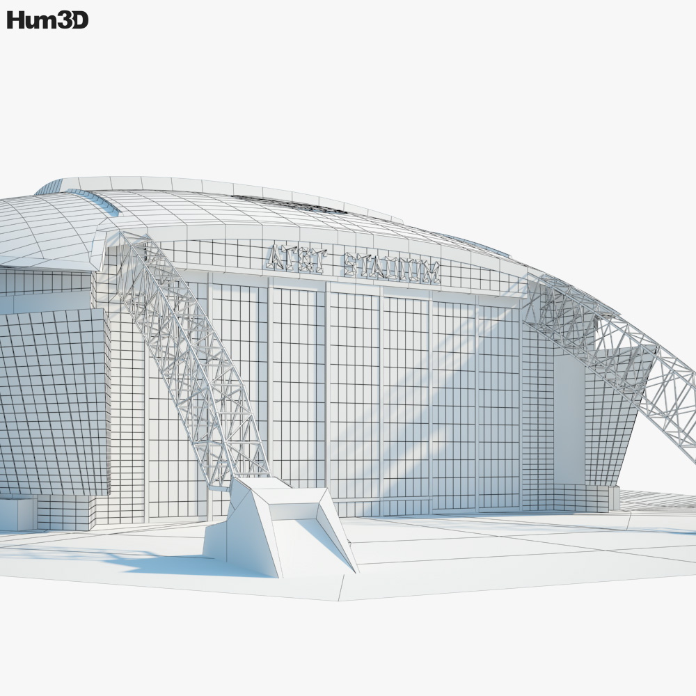 AT&T Stadium 3D model - Download Stadium on 3DModels.org