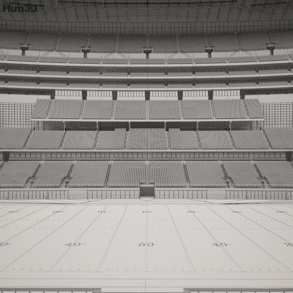 AT&T Stadium 3D model - Download Stadium on 3DModels.org