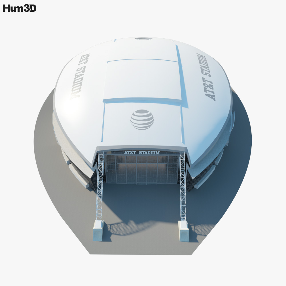 AT&T Stadium 3D model - Download Stadium on 3DModels.org