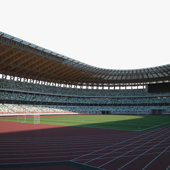 Japan National Stadium 3D model