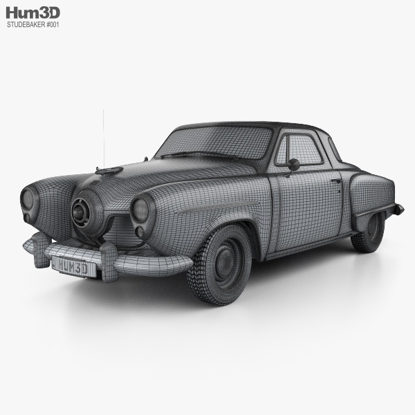 1/43 BROOKLIN COLLECTION BRK 158 1954 Studebaker Commander coupé 2