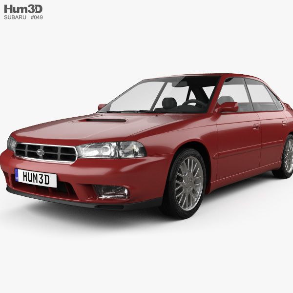 Subaru Legacy 1998 3D modeli - İndir Sedan üzerinde 3DModels.org