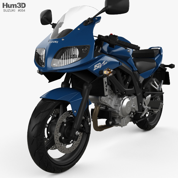 SUZUKI SV650 S 2015-2018用アルミ製モーターサイクルリアセ スズキ SV650S 2015 3Dモデル - ダウンロード モーターサイクル オン