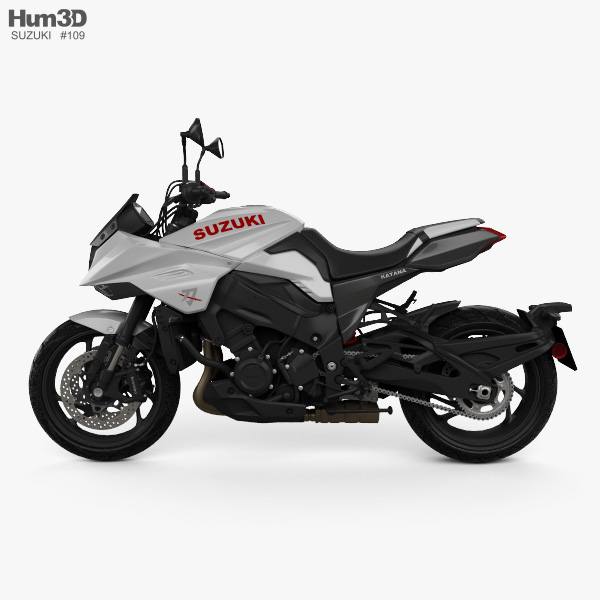 スズキ カタナ 1000 2019 3Dモデル - ダウンロード モーターサイクル