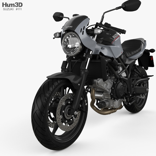 スズキ SV650X 2018 3Dモデル - ダウンロード モーターサイクル オン