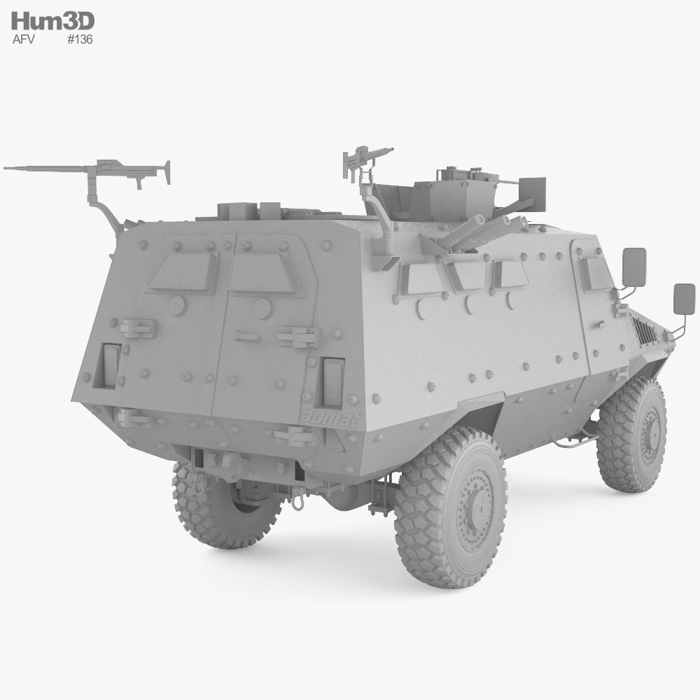 Miniature Promodels Master Fighter ACMAT Bastion APC, échelle 1/43, état Neuf