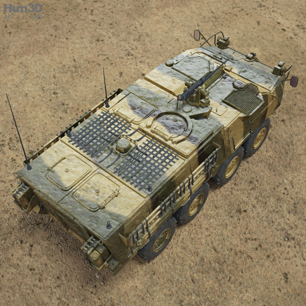 M1126 Stryker ICV - 1/48 - US Army IFV - 3D Military Model - Resin Print