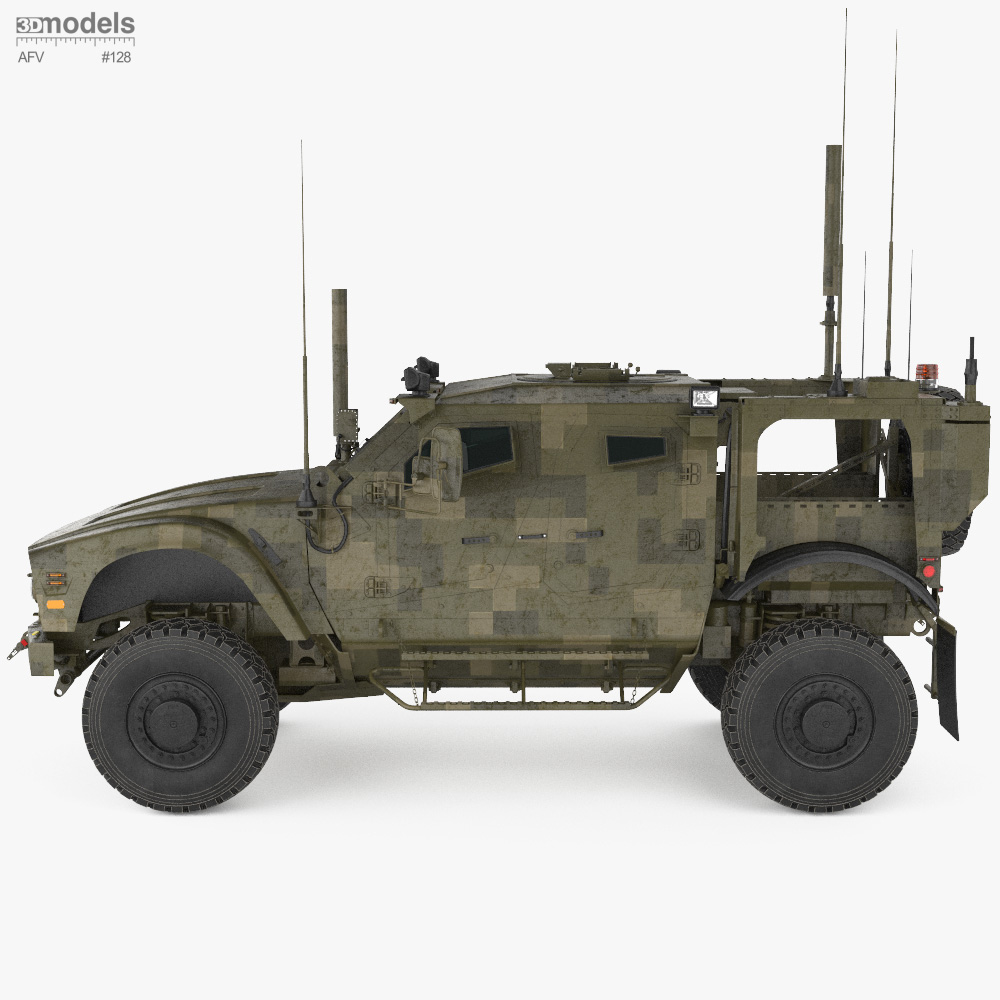 オシュコシュ M-ATV 軍用車両 3Dモデル - ダウンロード Crossover SUV
