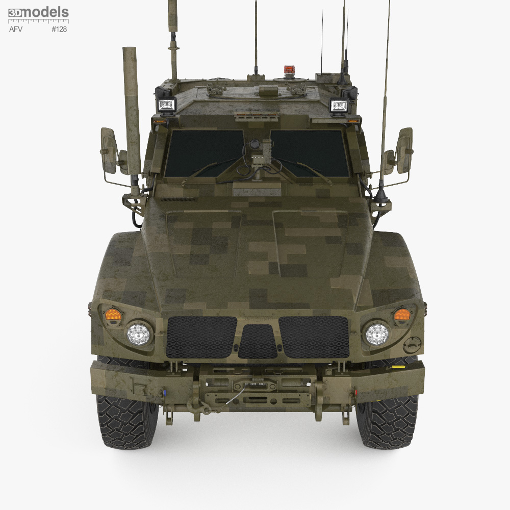 オシュコシュ M-ATV 軍用車両 3Dモデル - ダウンロード Crossover SUV