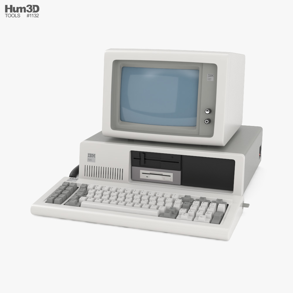 IBM Model 5150 3D Model Download Desktop Computer On 3DModels IBM Model 5150 3D Model Download Desktop Computer On 3DModels