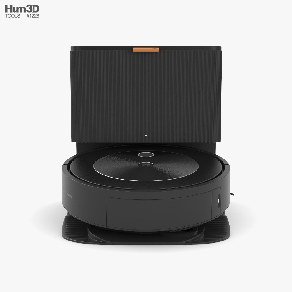 iRobot ルンバ J7 Plus ドッキングステーション付きロボット掃除機 3D