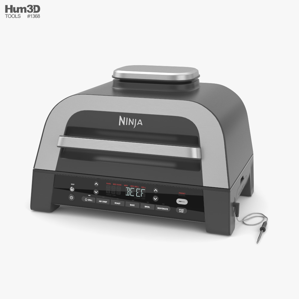 Ninja Foodi Indoor Grill 3D model - Download Home Appliances on