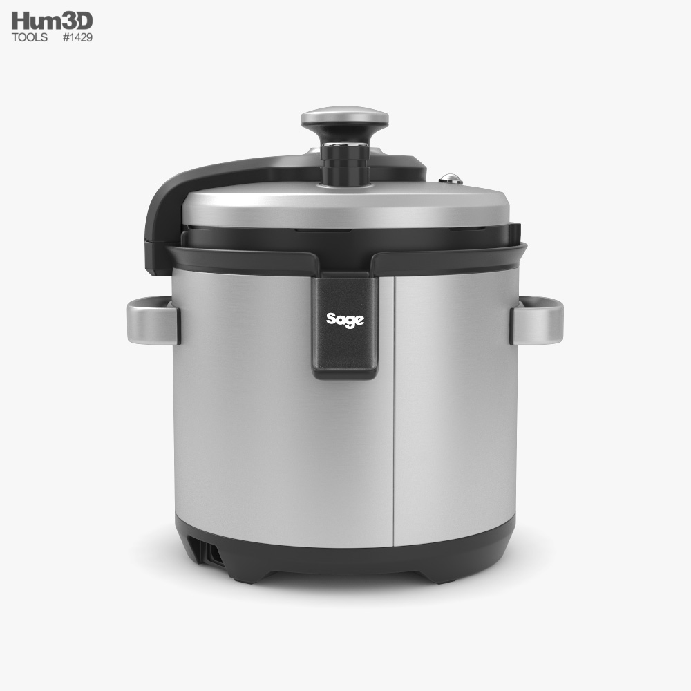 Sage Fast Slow Pro Multi Cooker 3D Model Download Home Appliances On sage-fast-slow-pro-multi-cooker-3d-model-download-home-appliances-on