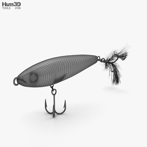 Fishing Lure 3D model - Download Hobbies on 3DModels.org Fishing Lure 3D model - Download Hobbies on 3DModels.org