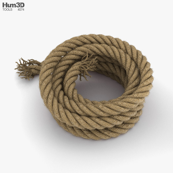 Rope 3D model - Download Tools on 3DModels.org