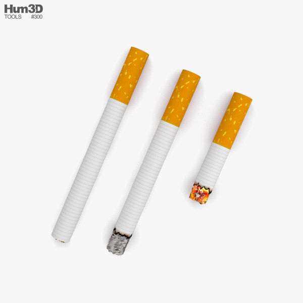 Cigarettes 3D model