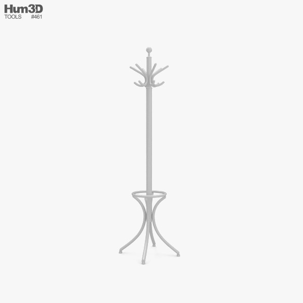 Coat Rack 3D model - Download Dynamic Price on 3DModels.org