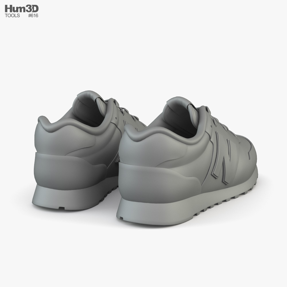 ニューバランススニーカー 3Dモデル - ダウンロード 靴 オン 3DModels.org