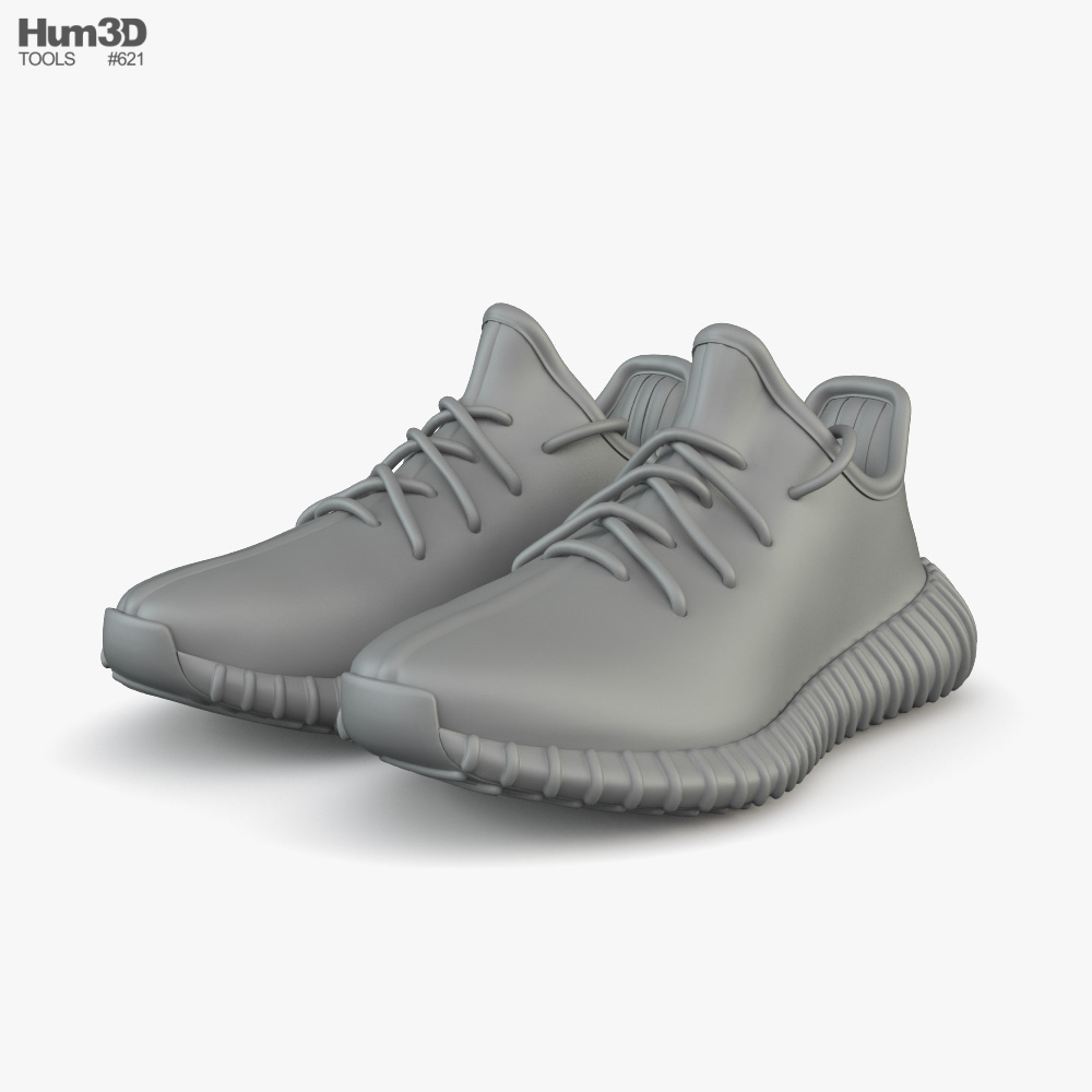 Adidas Yeezy Boost 350 3D model - Download Shoes on 3DModels.org
