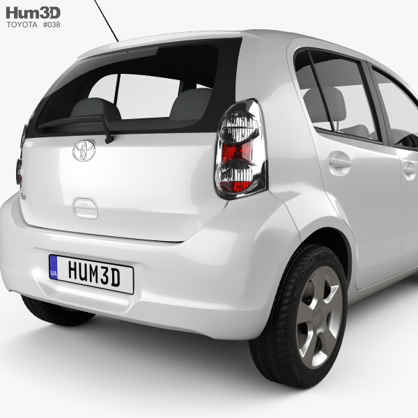 トヨタ パッソ 2015 3Dモデル - ダウンロード Hatchback on 3DModels.org