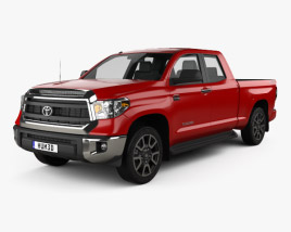Toyota Tundra Access Cab SR5 with HQ interior 2003 3D model