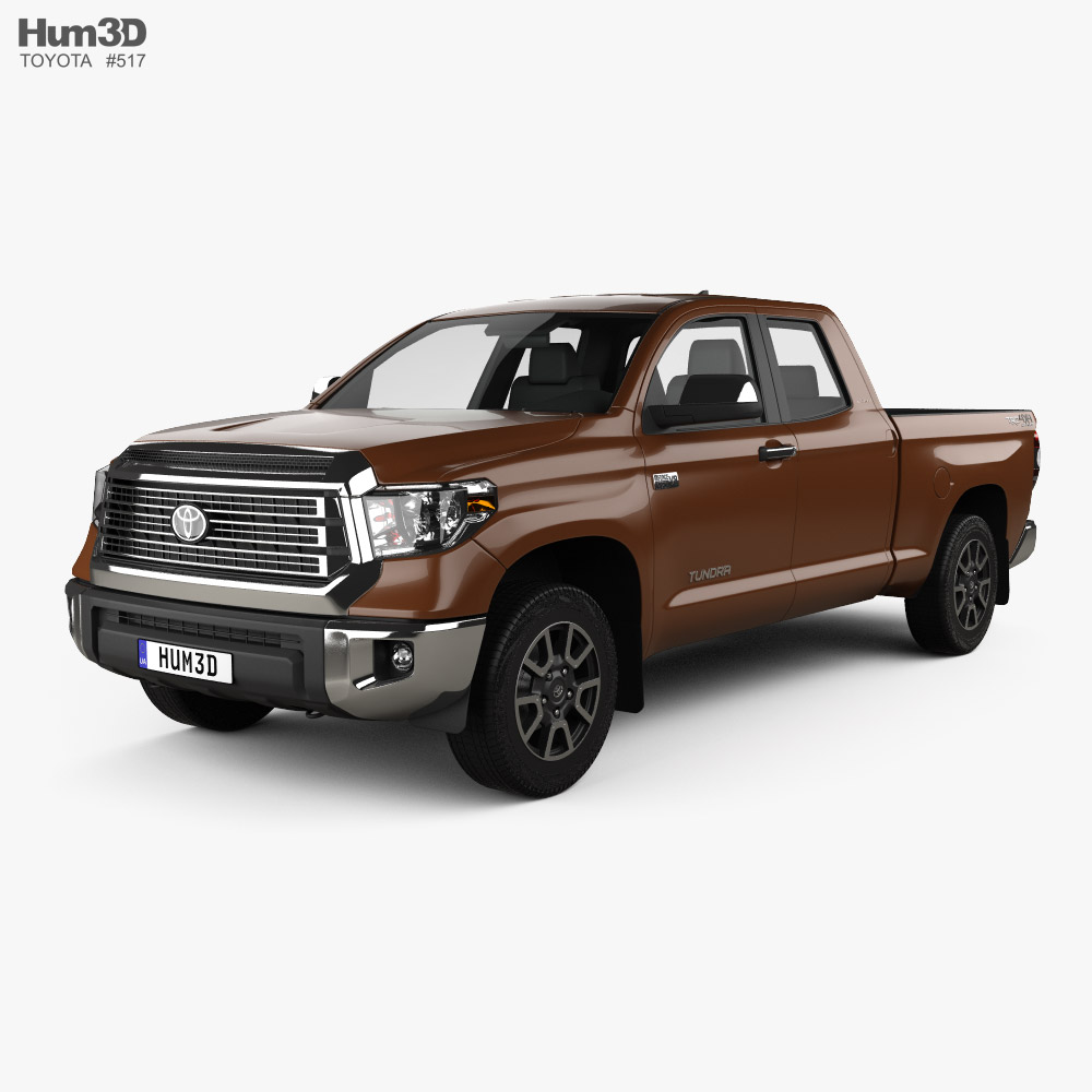 Tundra 3ED 状態HP Toyota Tundra Double Cab may Standard Bed Limited 2024 3D model