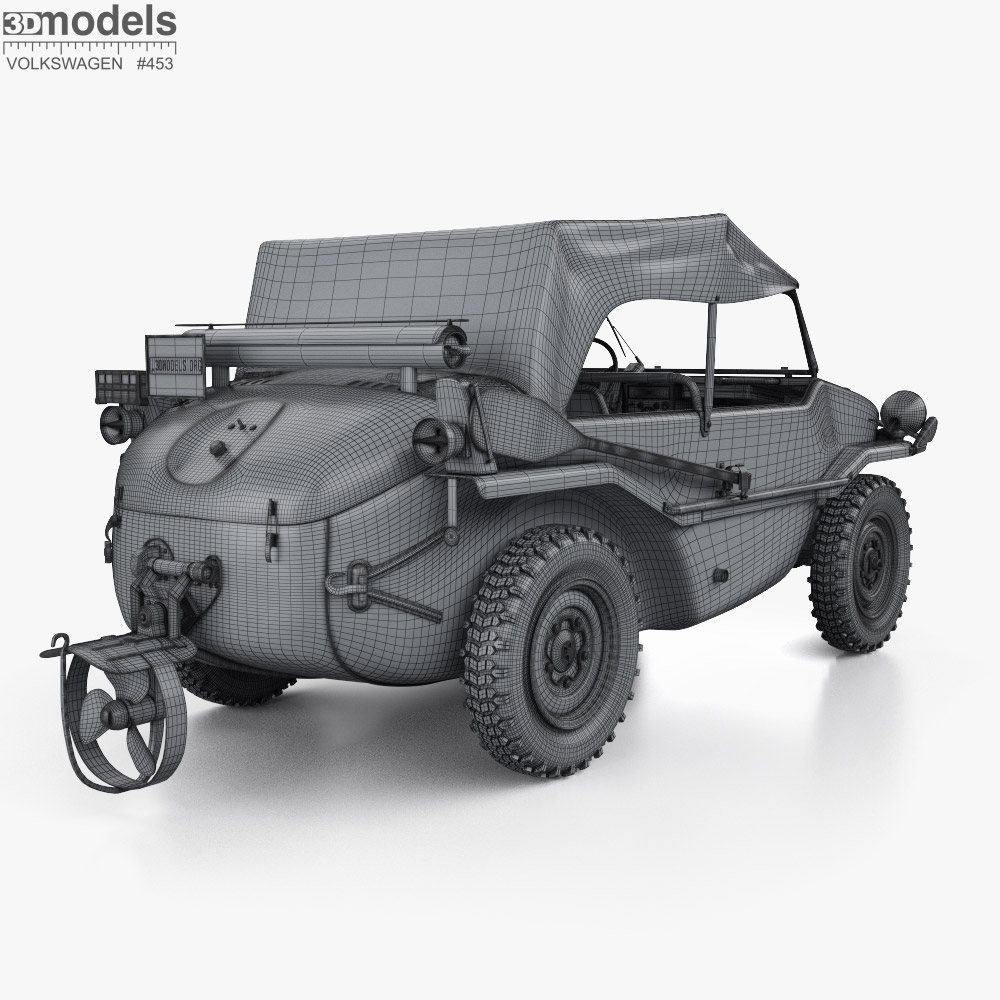 Volkswagen typ 166 Schwimmwagen Obojživelné auto - stavebnice - COBI