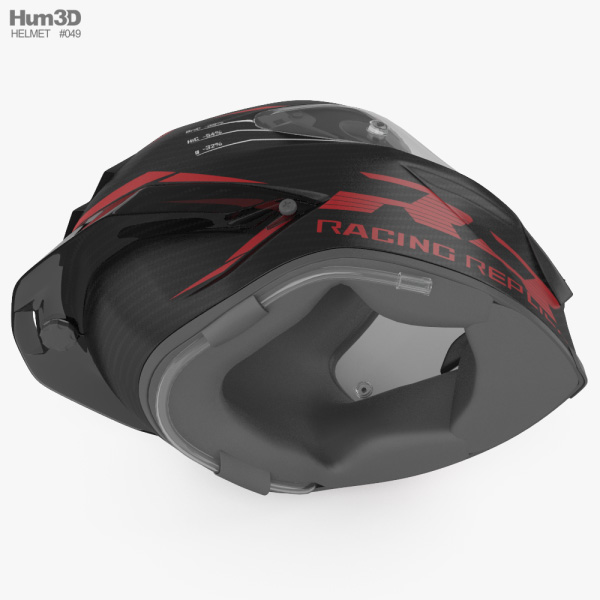 agv pista free 3d model AGV Pista GP RR ECE DOT Multi Racing Helmet 3D model