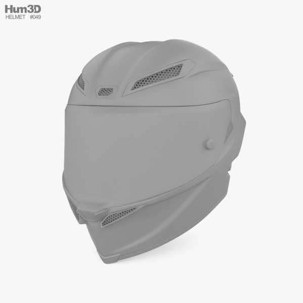 agv pista 3d model AGV Pista GP RR ECE DOT Multi Racing Helmet 3D model