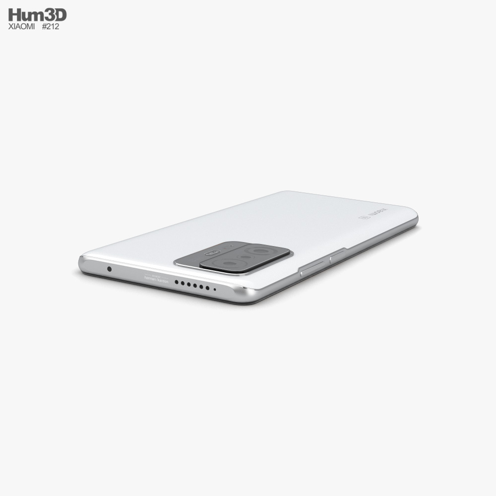 Xiaomi 11T Pro ムーンライトホワイト 3Dモデル - ダウンロード 携帯