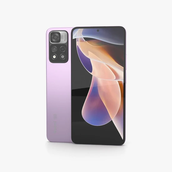 Xiaomi Redmi Note 11 Pro Timeless Purple 3D model - Download
